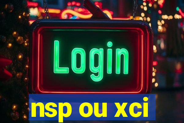 nsp ou xci